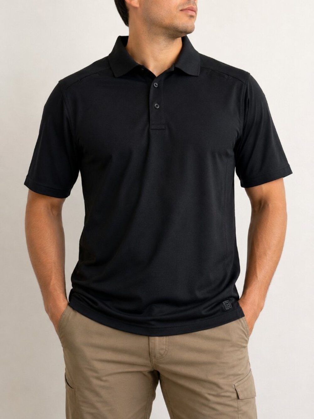 5.11 Tactical Black Performance Polo Shirt Men's Medium